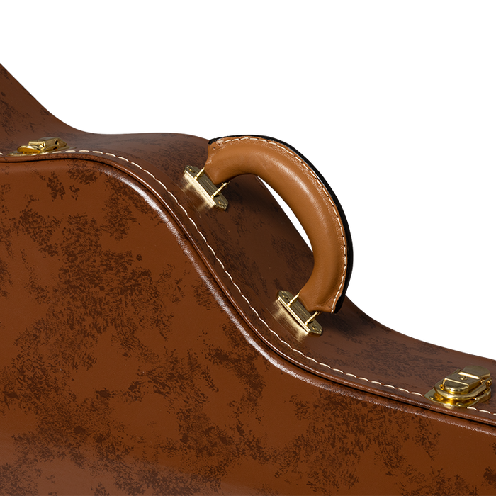 Gibson Lifton Historic J-185 Hardshell Case, Brown/Pink