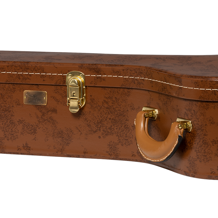 Gibson Lifton Historic J-185 Hardshell Case, Brown/Pink