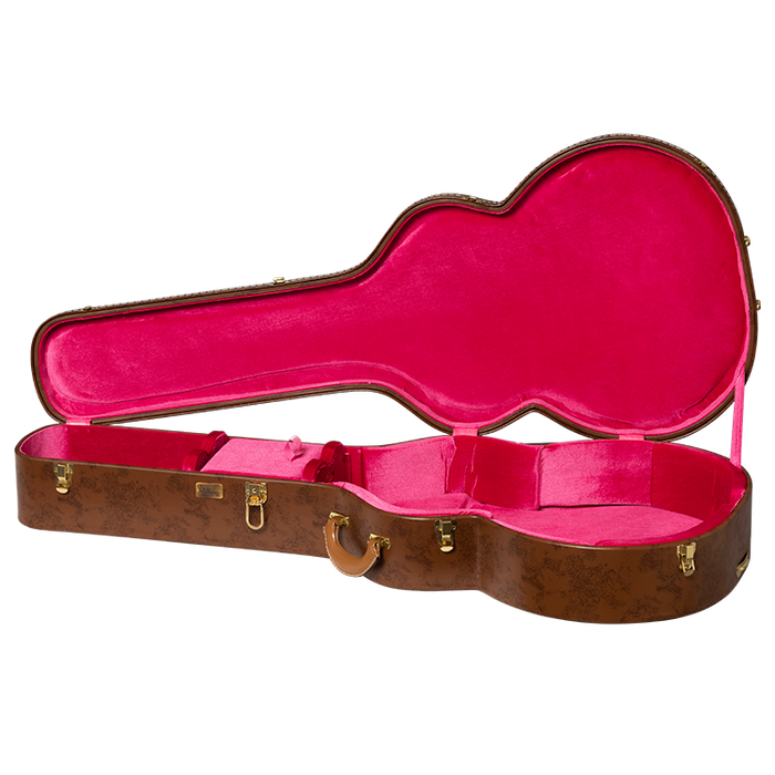 Gibson Lifton Historic SJ-200 Hardshell Case, Brown/Pink