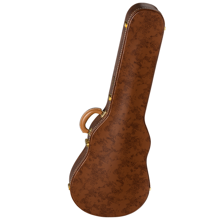 Gibson Lifton Historic "5-Latch" Les Paul Hardshell Case, Brown/Pink