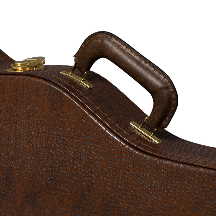 Gibson Lifton Historic "Gator" Les Paul Junior Hardshell Case, Brown