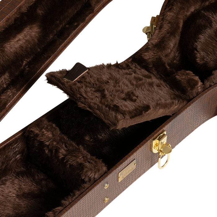 Gibson Lifton Historic "Gator" Les Paul Junior Hardshell Case, Brown