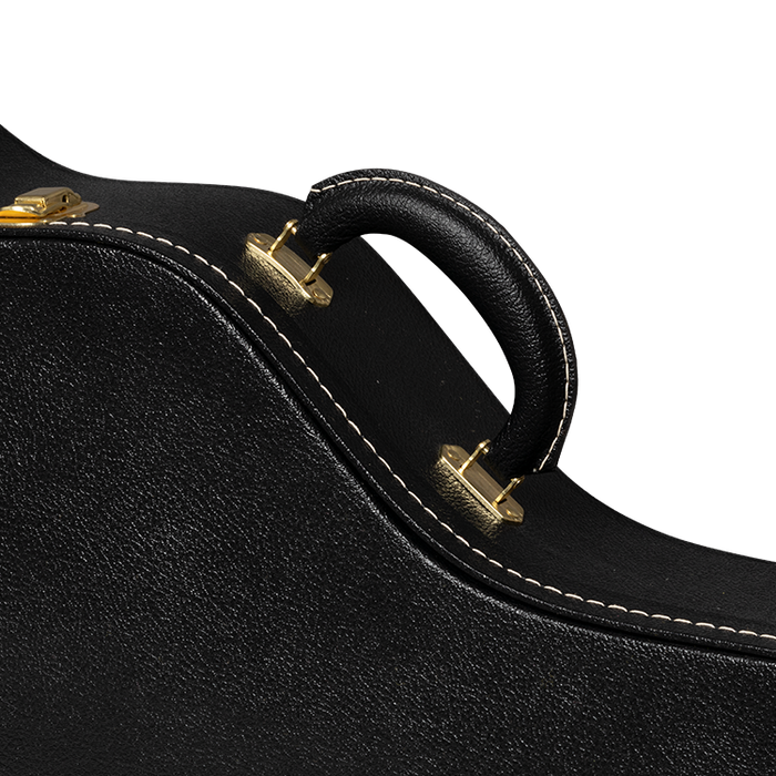 Gibson Lifton Historic ES-335 Hardshell Case, Black/Goldenrod