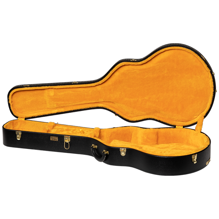Gibson Lifton Historic ES-335 Hardshell Case, Black/Goldenrod