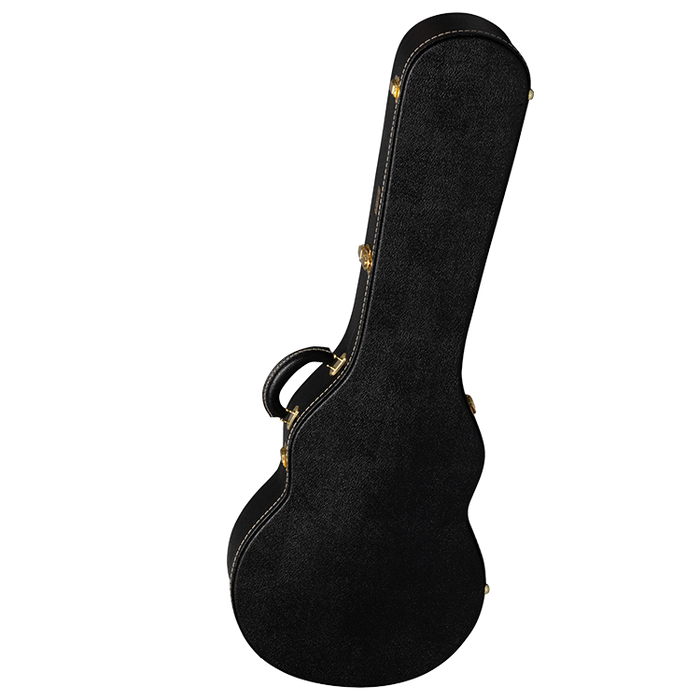 Gibson Lifton Historic Les Paul Hardshell Case, Black/Goldenrod