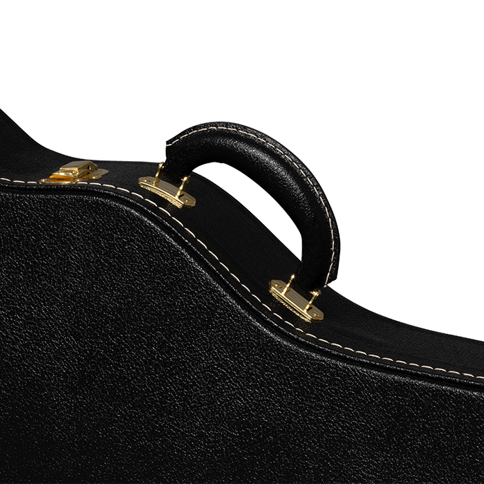 Gibson Lifton Historic Les Paul Hardshell Case, Black/Goldenrod