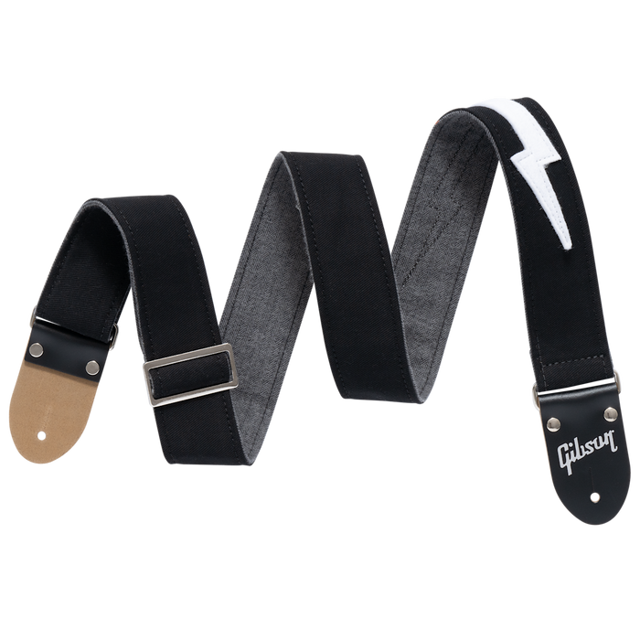 Gibson Vintage Bolt Strap, Black