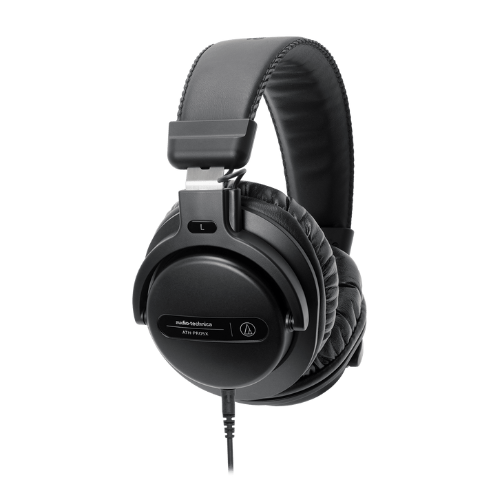 Audio Technica ATH-PRO5XBK Professional Over-Ear DJ Monitor Headphones