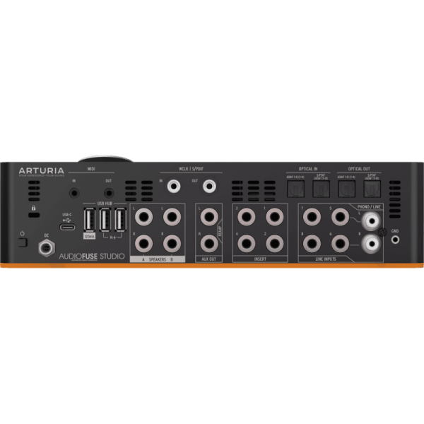 Arturia Audio Fuse Studio desktop interface, 4 mic/line pres