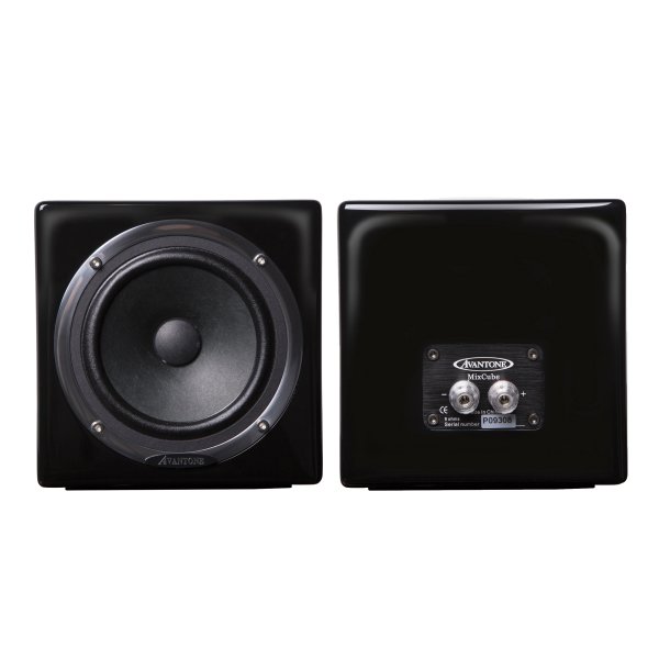Avantone Pro AV-PMB MixCube Passive Black Full-Range Mini Reference Monitor Mono, Black (Single)