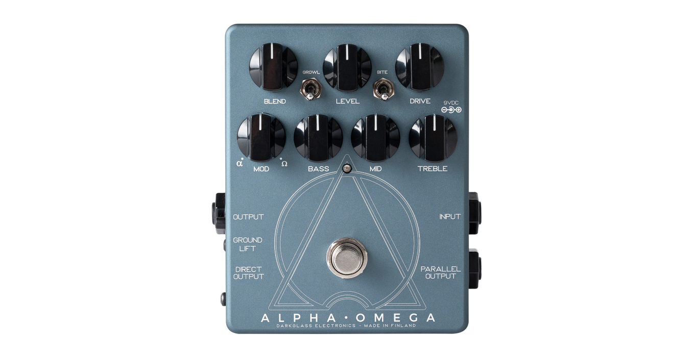 Darkglass Electronics AO Alpha Omega Dual Bass Preamp/OD — Zedem