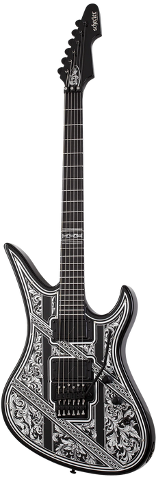 Schecter Avenger FR Pryzm Palladium, Gray-Black