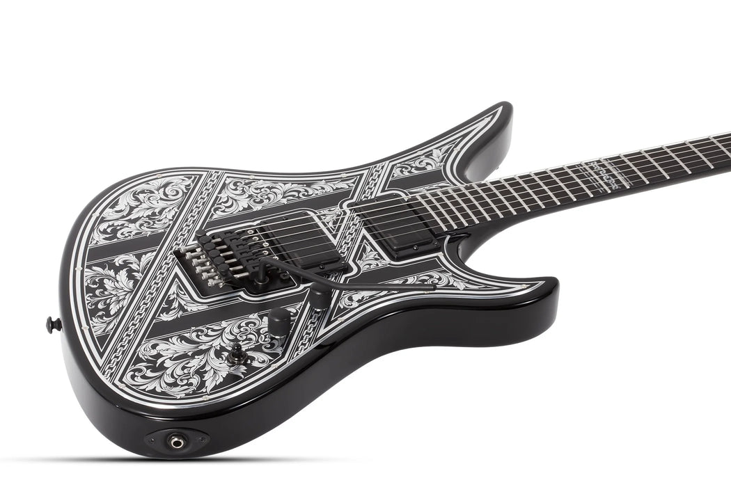 Schecter Avenger FR Pryzm Palladium, Gray-Black