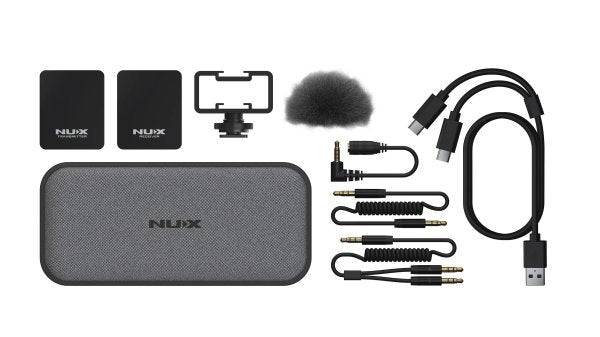 NuX B-10 Wireless Lavalier Vlog Microphone System