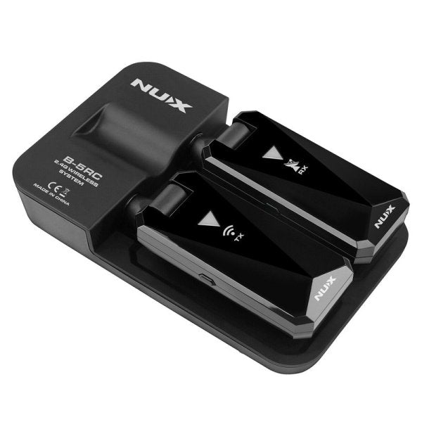 NuX B-5RC Guitar and Bass Wireless System Passive / Active Rechargeable Set