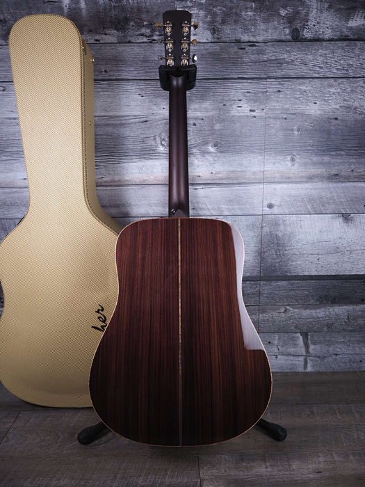 Boucher SG-52-M Studio Goose Indian Rosewood Dreadnought, Master Grade Pack