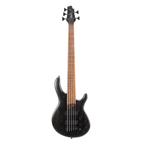 Cort B5-ELEMENT-OPN B5 Element Bass Guitar, Open Pore Trans Black