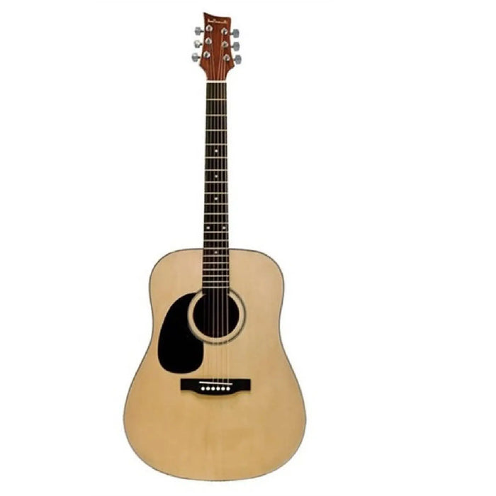 Beaver Creek BCTD101L Dreadnought Left-Handed Acoustic Guitar, Natural