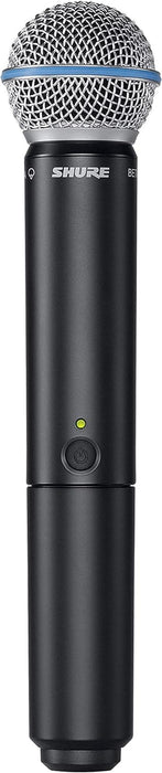 Shure OPEN BOX Rackmount handheld system with BLX2/B58 handheld transmitter w/BETA58A supercardioid microphone