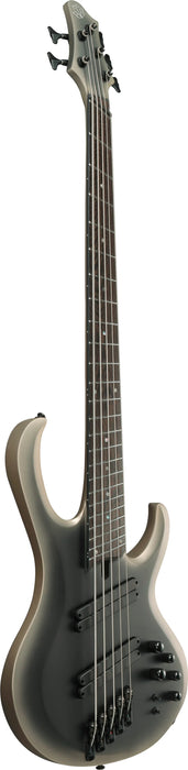 Ibanez BTB605MSSOM BTB Bass Workshop 5-String Multi-Scale Electric Bass w/Case, Solar Eclipse Matte