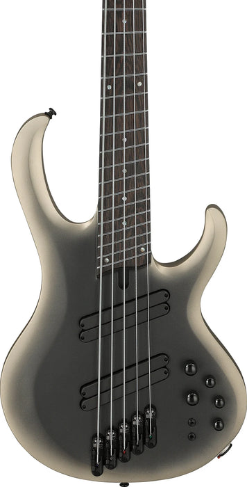 Ibanez BTB605MSSOM BTB Bass Workshop 5-String Multi-Scale Electric Bass w/Case, Solar Eclipse Matte
