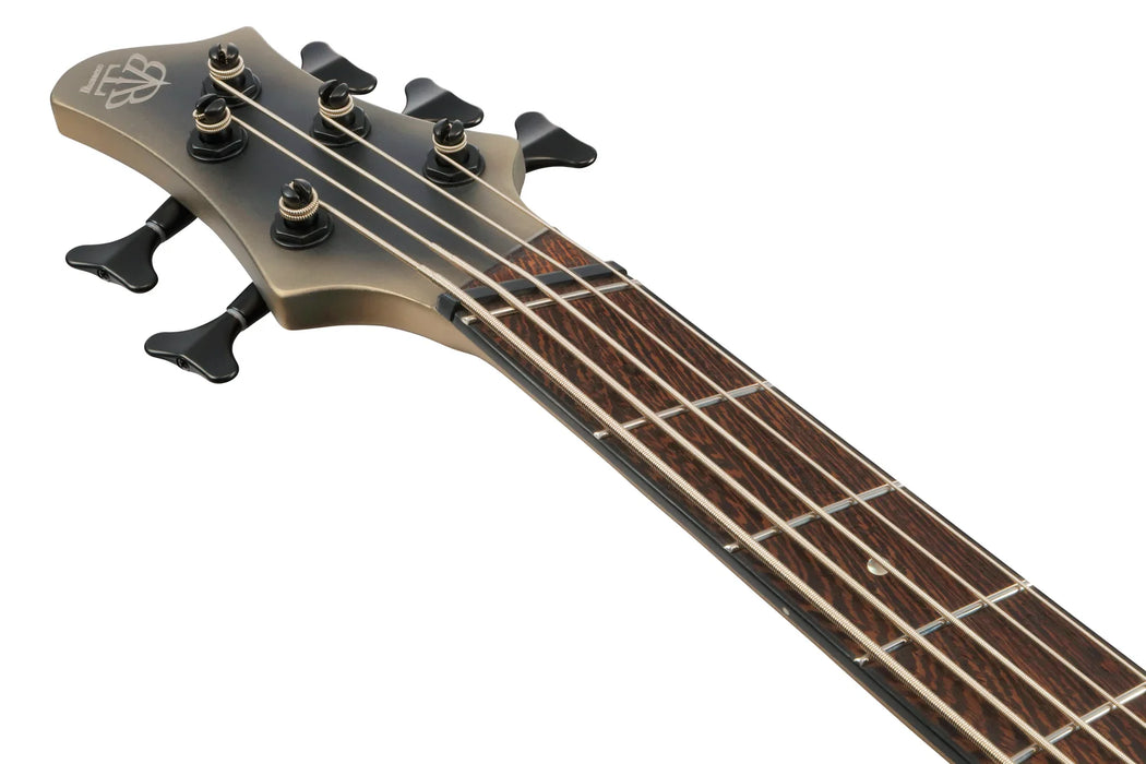 Ibanez BTB605MSSOM BTB Bass Workshop 5-String Multi-Scale Electric Bass w/Case, Solar Eclipse Matte