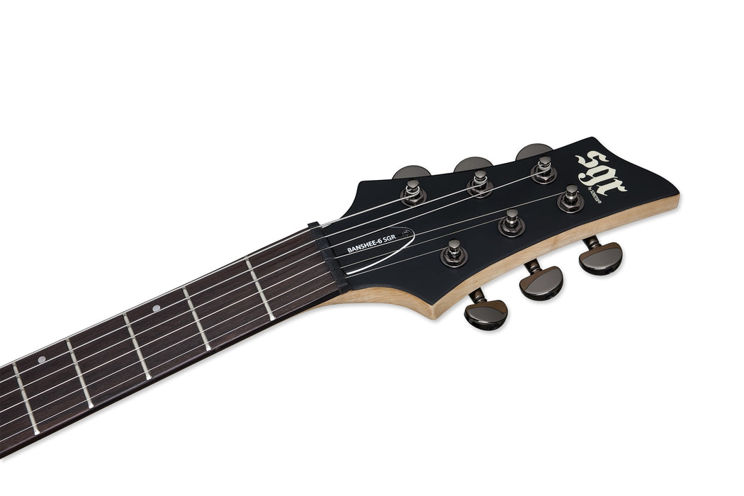 Schecter SGR Banshee 6-String Electric Guitar - Walnut Satin