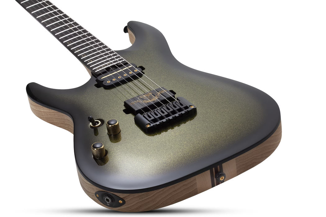 Schecter C-1 50th Anniversary Left-Handed, Gold Burst