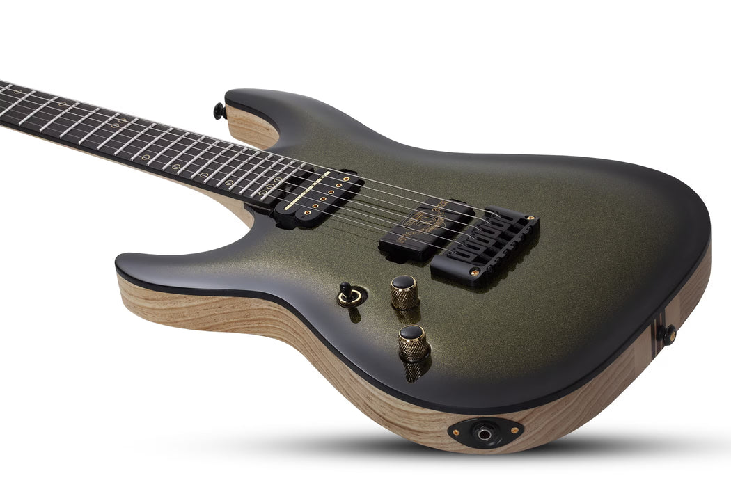 Schecter C-1 50th Anniversary Left-Handed, Gold Burst