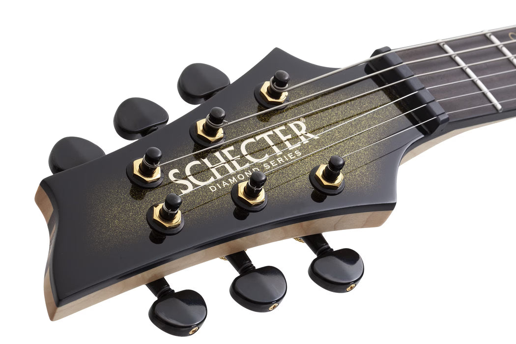 Schecter C-1 50th Anniversary Left-Handed, Gold Burst