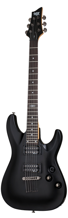 Schecter C-1 SGR 6-String Electric Guitar - Midnight Satin Black