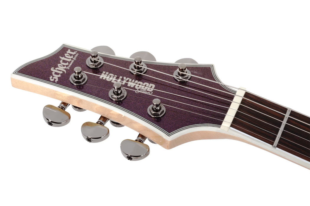 Schecter C-1 SLS Hollywood Left-Handed Electric Guitar, Supernova