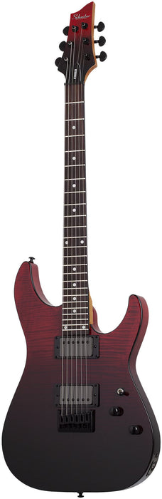 Schecter C-1 Standard Electric Guitar, Blood Burst
