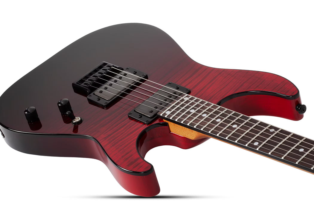 Schecter C-1 Standard Electric Guitar, Blood Burst
