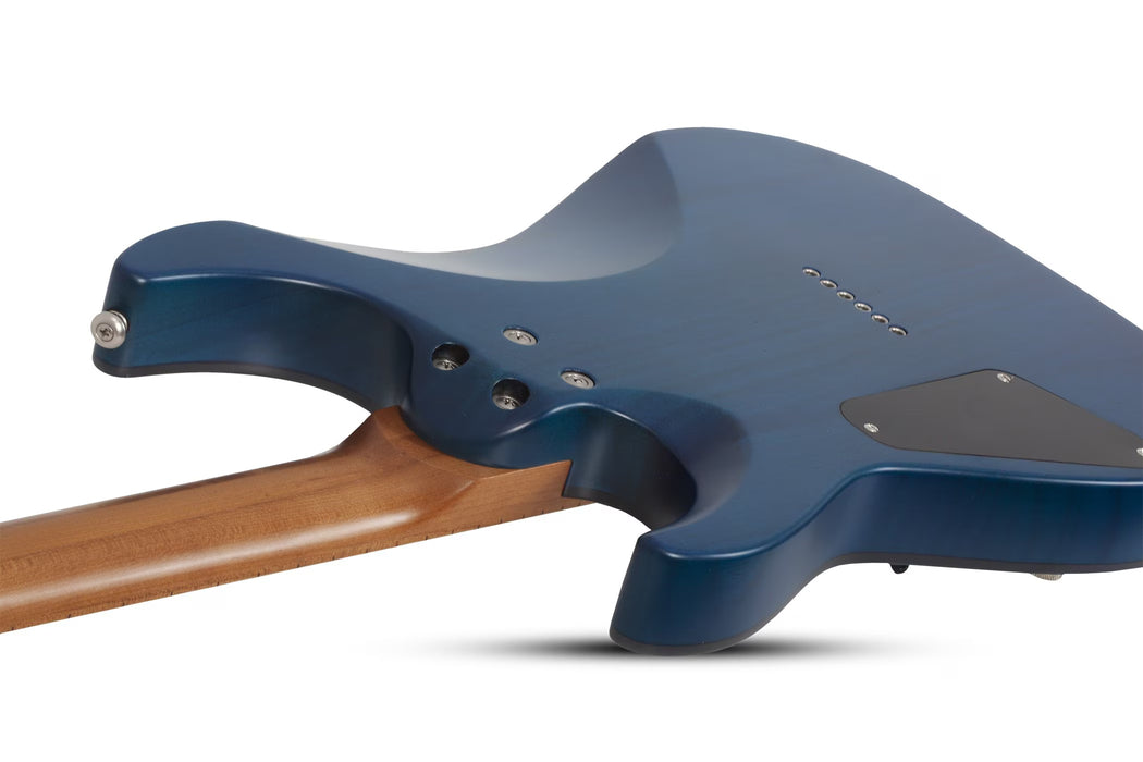 Schecter C-1 Standard Plus Electric Guitar, Blue Fade