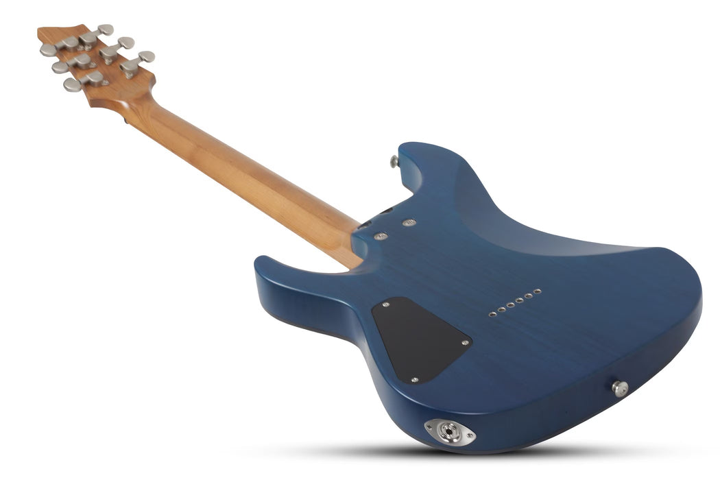 Schecter C-1 Standard Plus Electric Guitar, Blue Fade