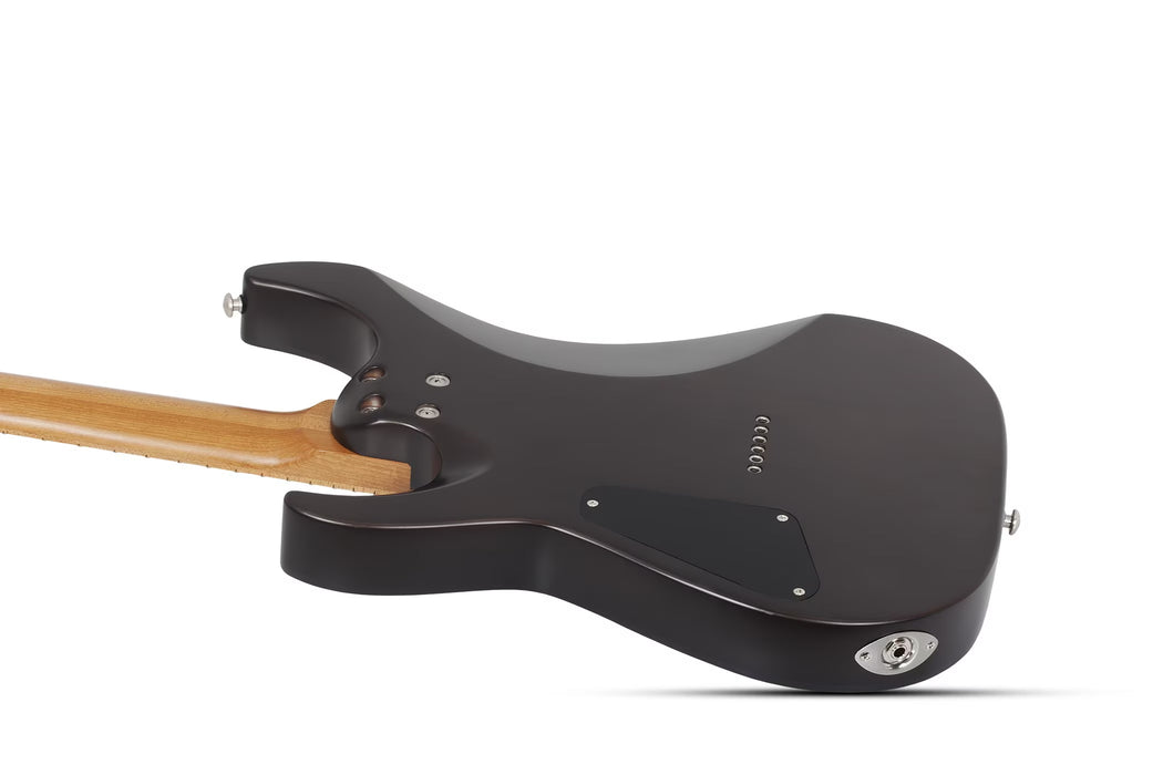 Schecter C-1 Standard Plus Electric Guitar, Transparent Black Burst