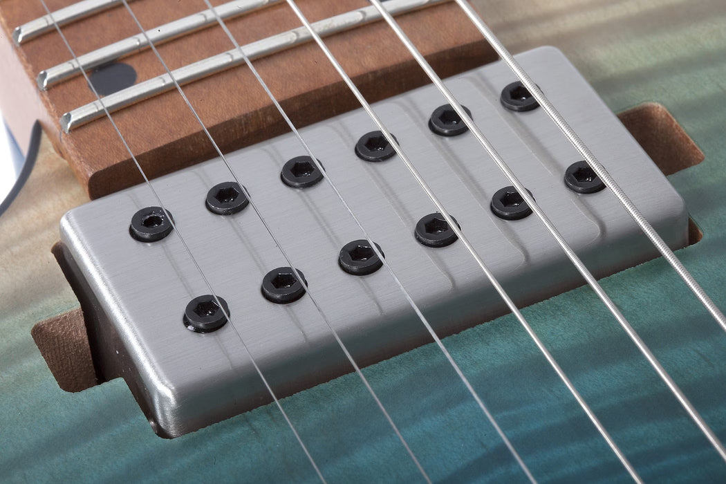 Schecter C-1 Standard Plus Left-Handed Electric Guitar, Blue Fade