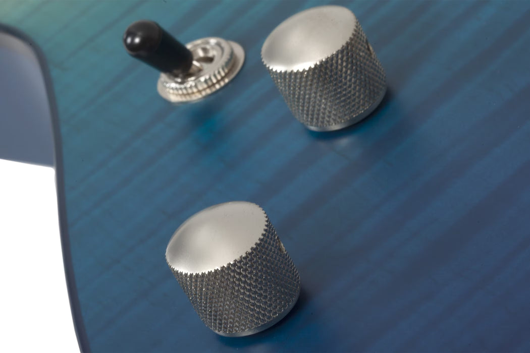 Schecter C-1 Standard Plus Left-Handed Electric Guitar, Blue Fade