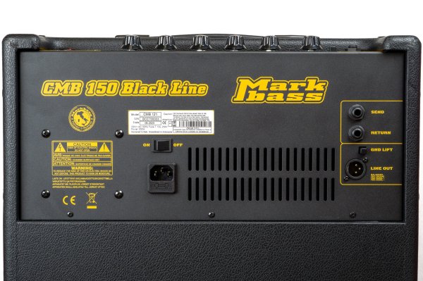 Markbass CMB151-BLACKLINE 1x15" combo, 150W, 4-band EQ, aux in and headphone output, XLR Line Out, send/return.  Markbass tone and quality.