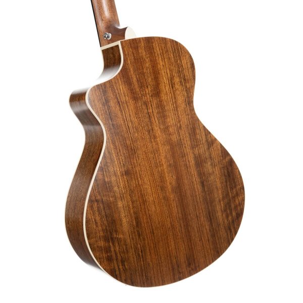 Cort Core-MC Ovangkol Acoustic Guitar, Black Top Semi Gloss