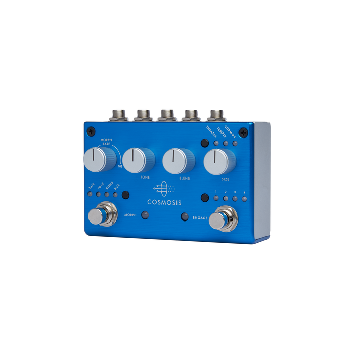 Pigtronix Cosmosis Stereo Morphing Reverb Effects Pedal