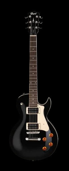 Cort CR100-BK Classic Rock Series Electric Guitar, Black