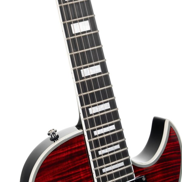 Cort CR300DLX-FB Deluxe FB Electric Guitar, Flaming Burst