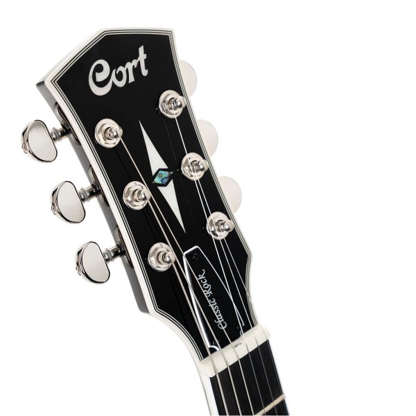 Cort CR300DLX-FB Deluxe FB Electric Guitar, Flaming Burst