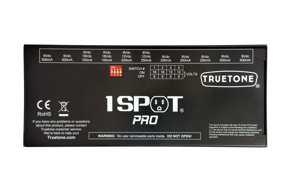 TrueTone CS11 Pure Isolated Power Brick - multi voltage power supply