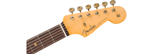 Fender Custom Shop 1962 Stratocaster® Relic®, Rosewood Fingerboard, Aged Olympic White