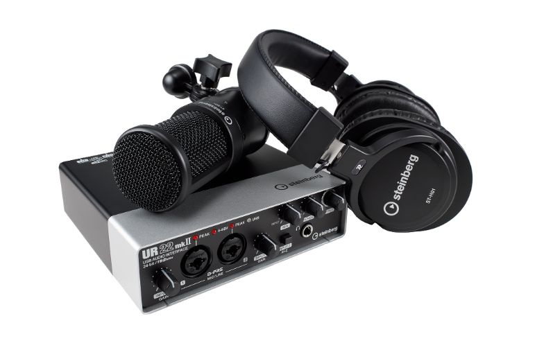 Steinberg UR22mkII USB Audio-Midi Interface - Studio pack