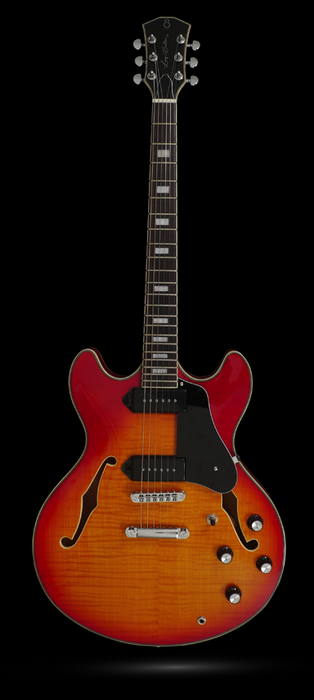 Sire Larry Carlton H7V Electric Guitar, Cherry Sunburst