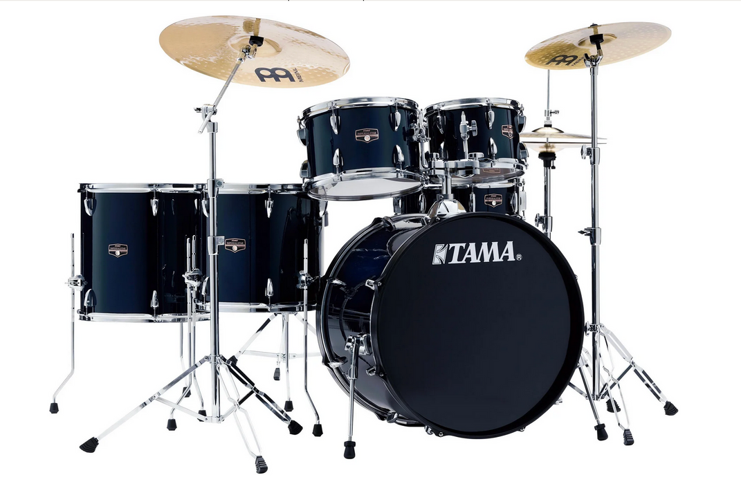 Tama Imperialstar w/ Cymbals & Hardware - 22/10/12/14/16/14 - Dark Blue - B-Stock
